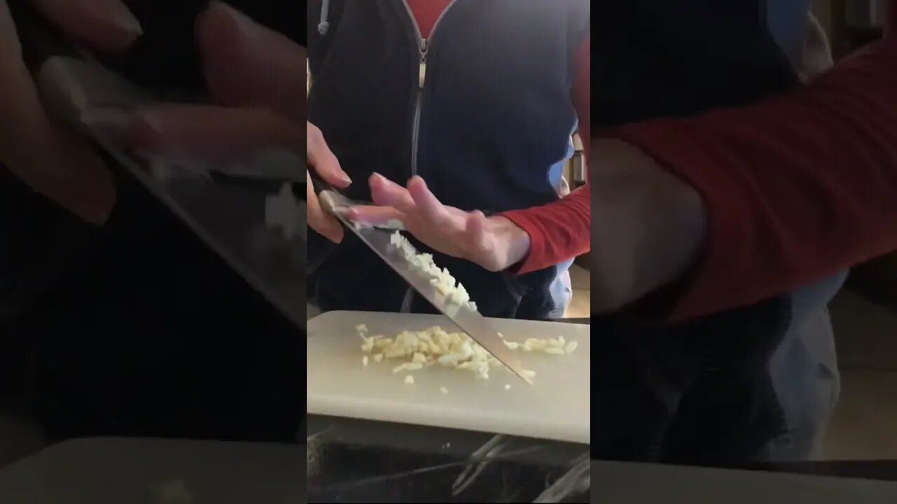 Lightning Chop!⚡️🧄👍#shorts #viral #trending #health