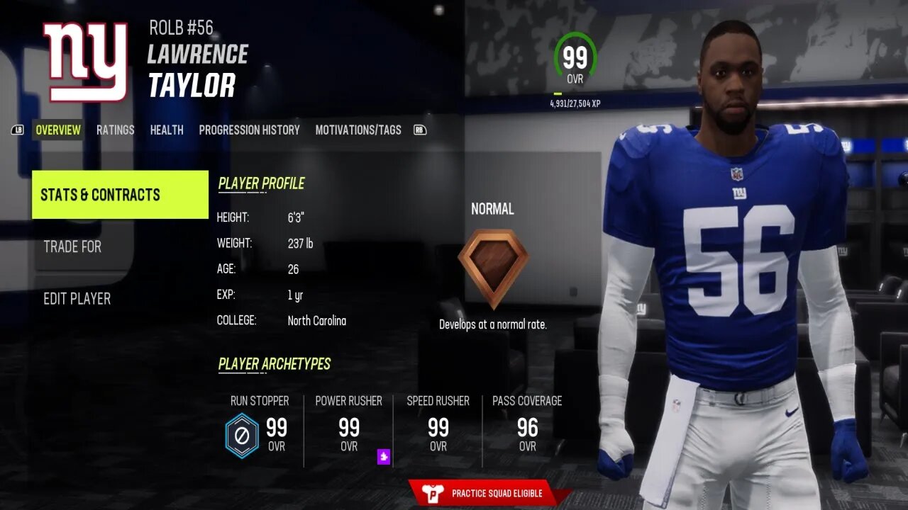 How To Create Lawrence Taylor Madden 23