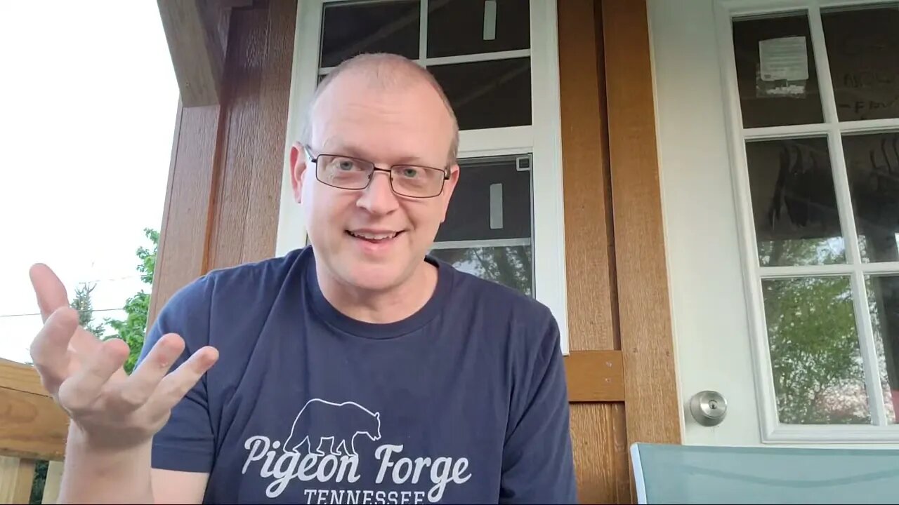 Live From Vlog Cabin Front Porch
