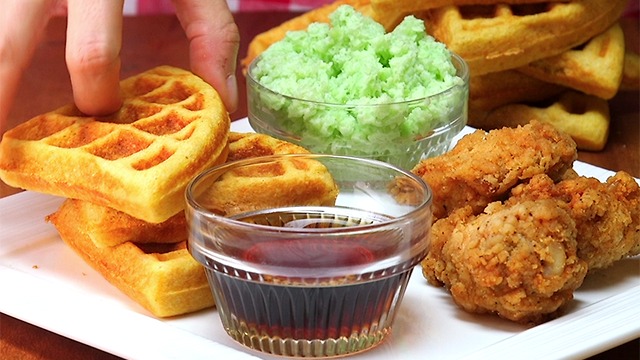 Waffle cornbread recipe