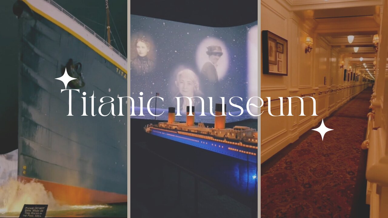 Titanic museum in TN , it was an amazing experience 😍.