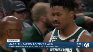 Michigan State's Julius Marble transferring to Texas A&M