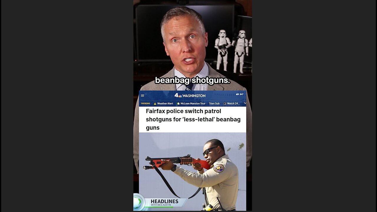 Police Replace Shotguns with Beanbag Guns