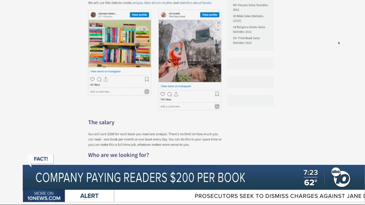 Fact or Fiction: Can I get paid $200 to read a book?