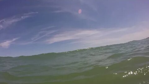 Follow me out in to the ocean!