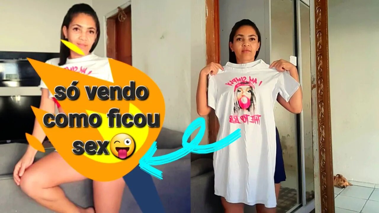 transformação de vestido em conjunto SEX😜