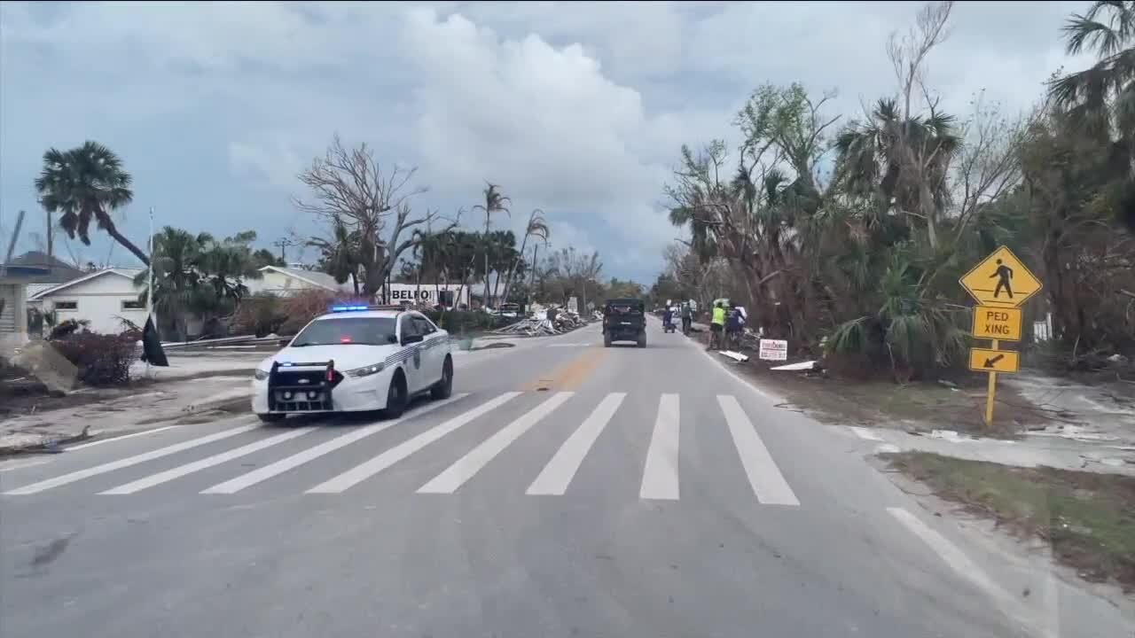 Sanibel Island recovery efforts after Hurricane Ian