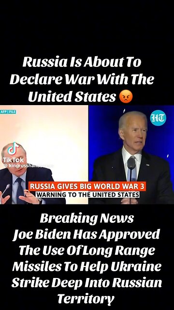 Russia To Declare War Against The US?