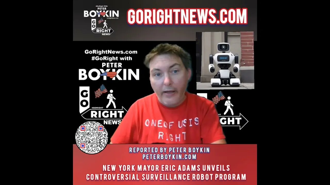 New York Mayor Eric Adams Unveils Controversial Surveillance Robot Program