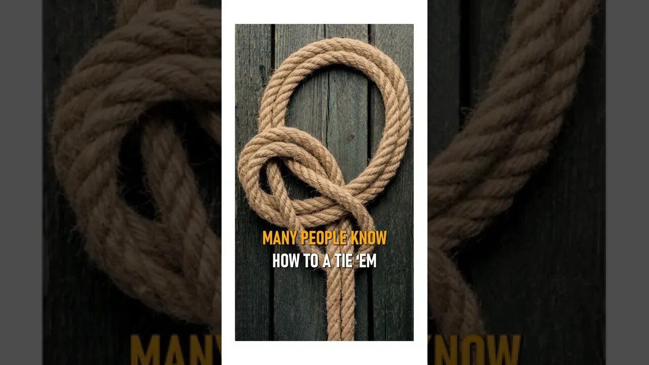 The Bowline Knot | Knots #shorts