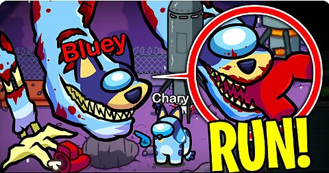 Don't Use BLUEY'S SECRET TOY on Imposter MURR3Y in Among Us!