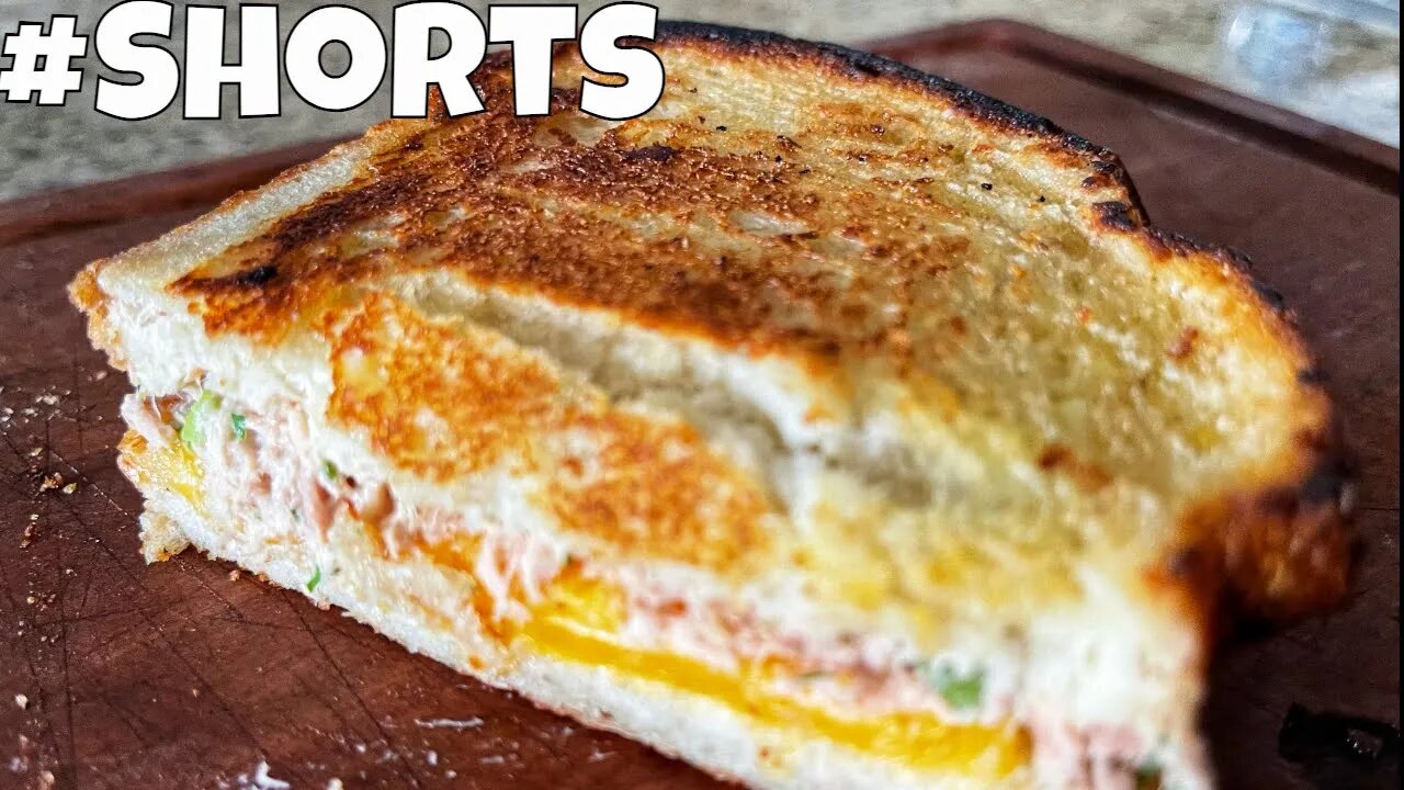 Most Amazing Tuna Melt Sandwich Recipe EVER! #Shorts