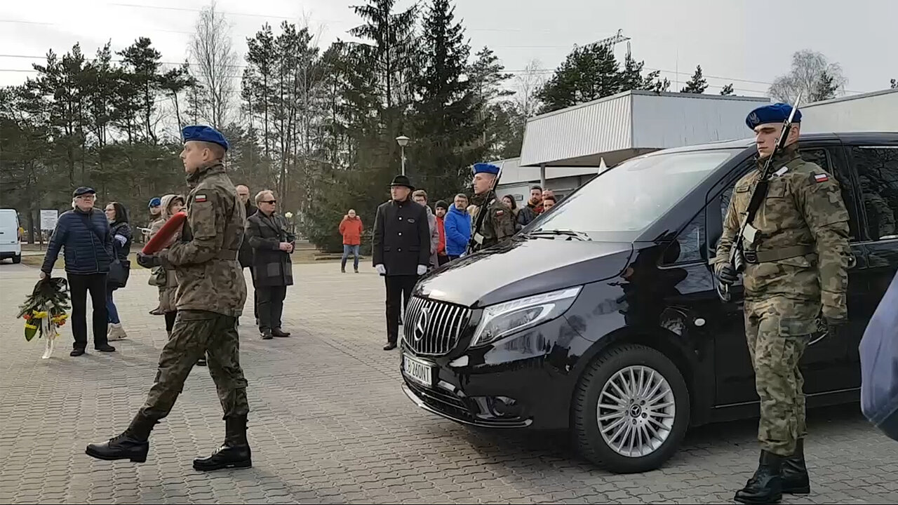 Ostatnie pożegnanie mjr dr. Piotra Wojciechowskiego