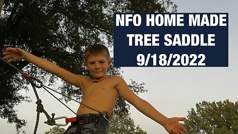 NFO HOME MADE TREE SADDLE 9/18/2022