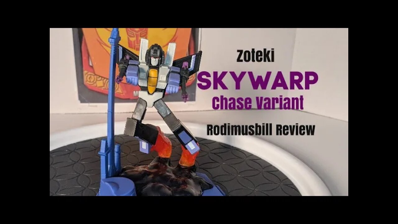 Zoteki Transformers SKYWARP Statue by Jazwares (Rare Chase Variant #030) - Rodimusbill Review