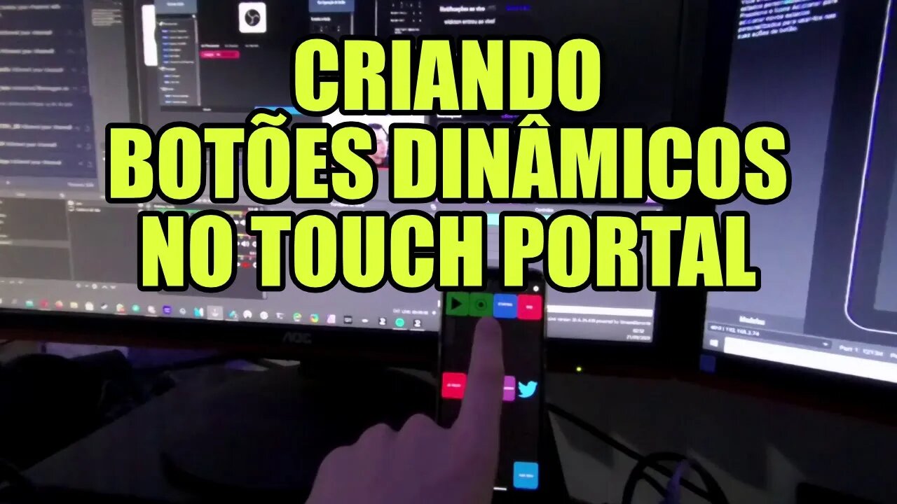 Criando botões dinâmicos no Touch Portal