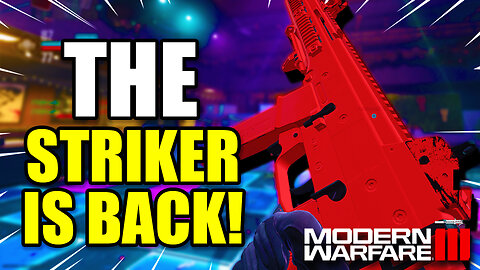 The Striker SMG is BACK!! in Modern Warfare 3