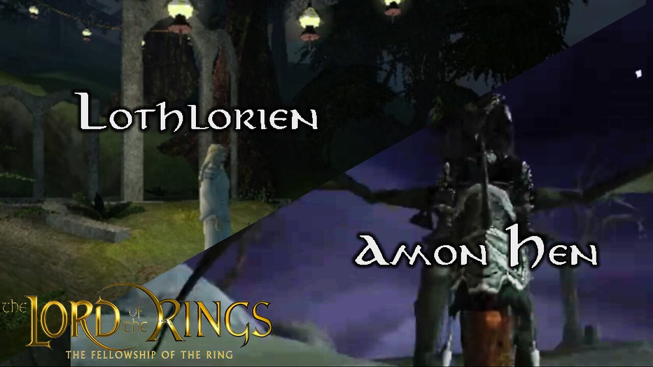 Fellowship of the Ring (PS2) No Commentary - Lothlorien and Amon Hen