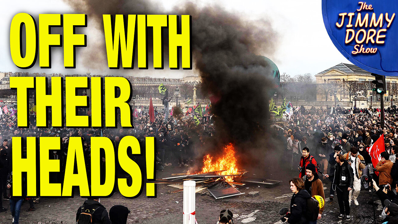 French Protesters STORM BlackRock’s Paris Headquarters!