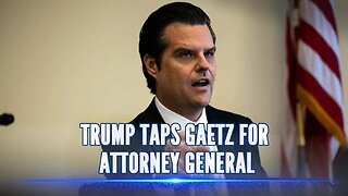 MATT GAETZ TAPPED FOR ATTORNEY GENERAL - SADDLE UP POSSE!