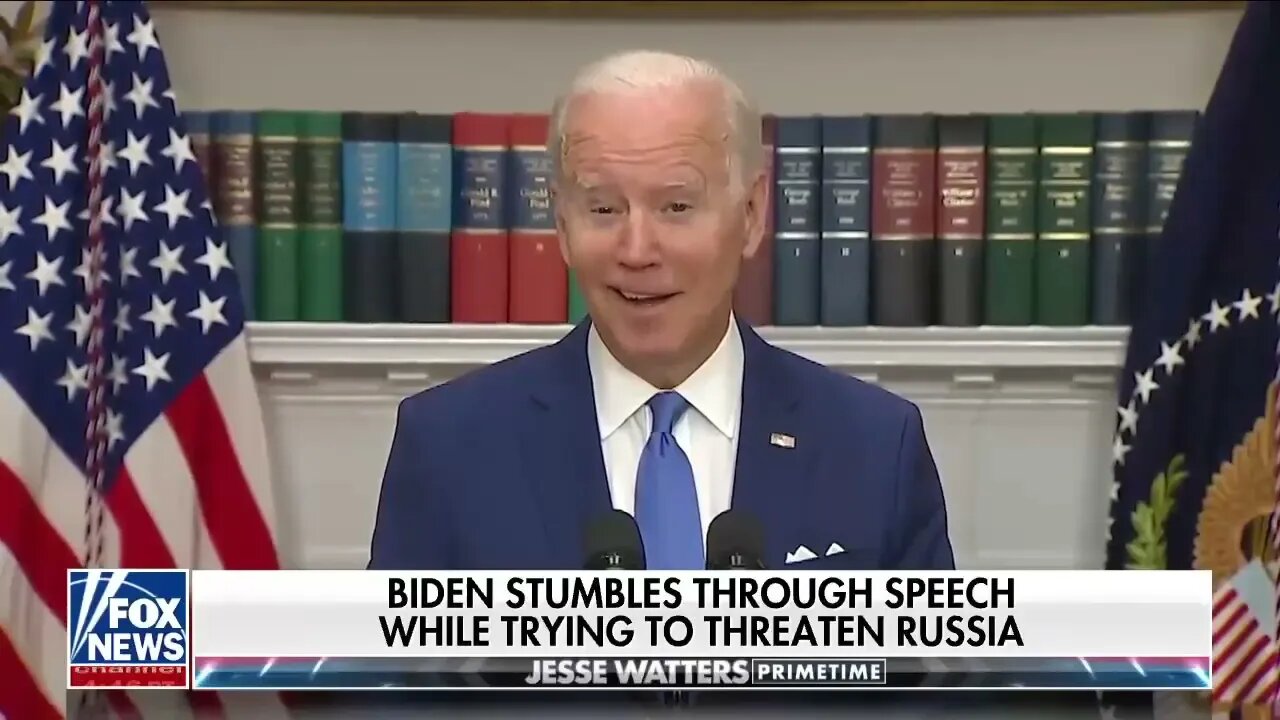 Hilarious Moment: Putin Responds to Joe Biden Speech Giving Ukraine Another $33 Billion in War Aid