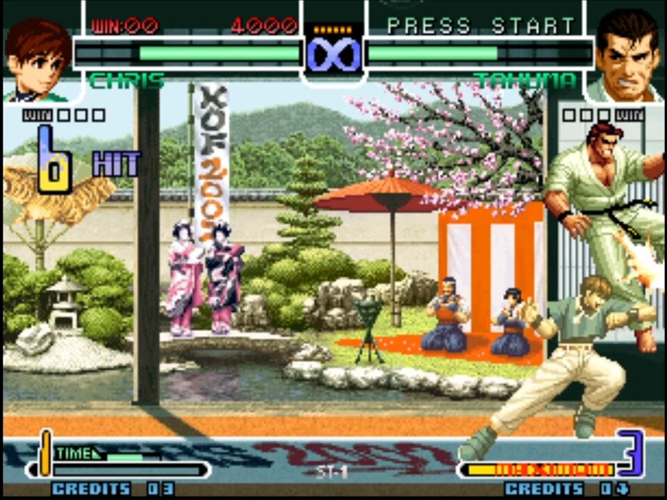 The King of Fighters 2002 Hack (KOF 2002), Chris Minor Changes 1