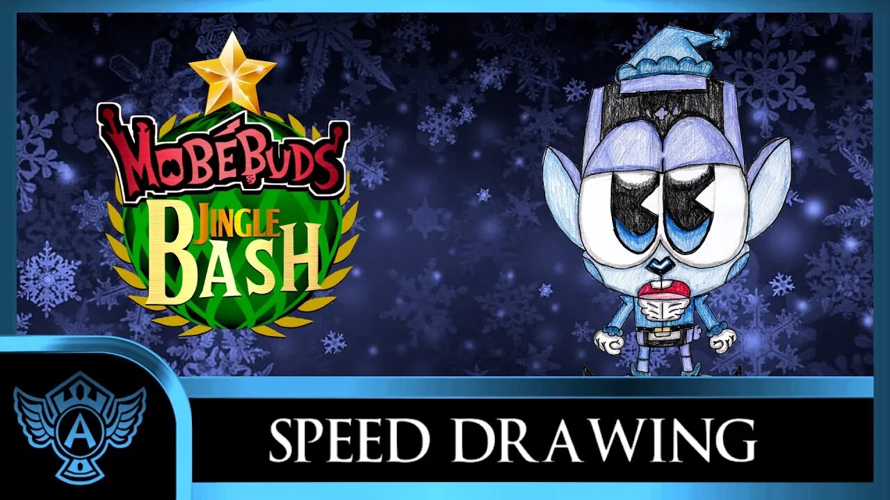 Speed Drawing: MobéBuds Jingle Bash - Sleepitedelf | A.T. Andrei Thomas 2023