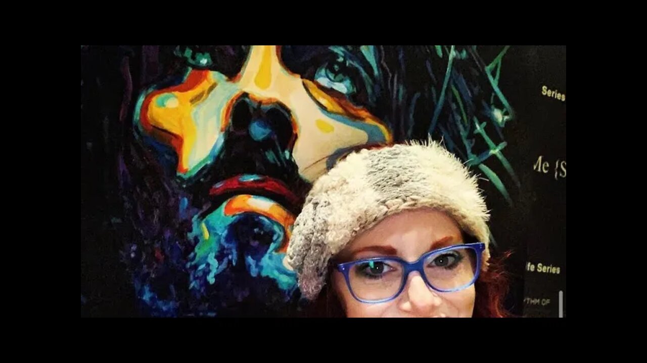 Woman Painting Jesus Christ Crown of Thorns | Time Lapse Extended Version | Acrylic Painting ~