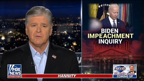 Hannity: The Walls Are Closing In On Biden