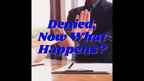 Court 101-Your papers were denied by court order, now what