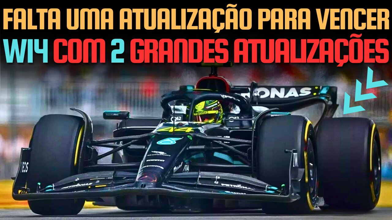 HAMILTON CERTO | Falta 1 atualização para o Mercedes W14 disputar vitórias na F1 2023