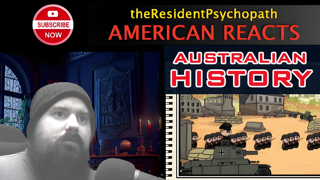 American Reacts to the Animated History of Australia