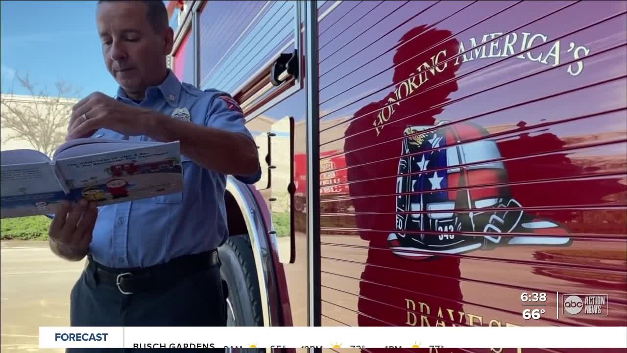 Clearwater firefighter writes children's book to teach his young sons about his job