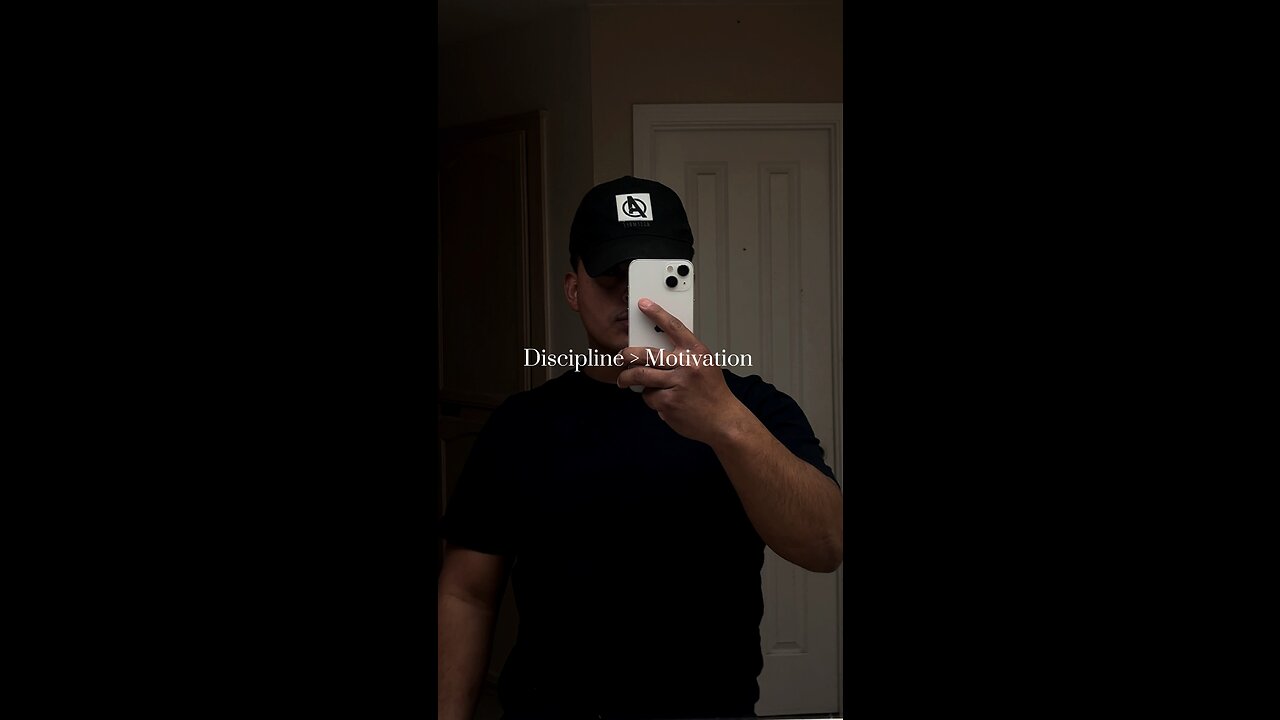 Discipline > Motivation