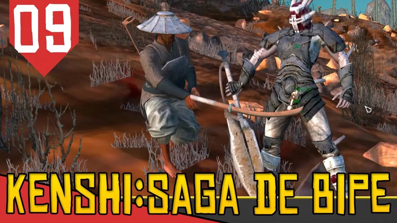Guerra! CAVALEIROS vs SAMURAIS - Kenshi Saga de Bipe #09 [Gameplay PT-BR]