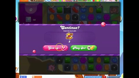 Candy Crush Level 3318 Talkthrough, 28 Moves 0 Boosters