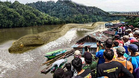 What they Captured in a River Shocked the Whole World