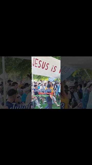 1000's Rally For Jesus Christ in Downtown Portland