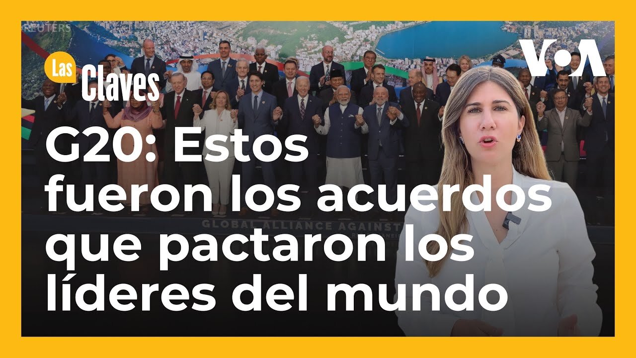 G20: puntos clave sobre la cumbre que reúne a las mayores economías del mundo