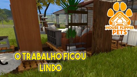HOUSE FLIPPER PETS DLC FINALIZEI A CASA DA CLIENTE E FICOU LINDA 10