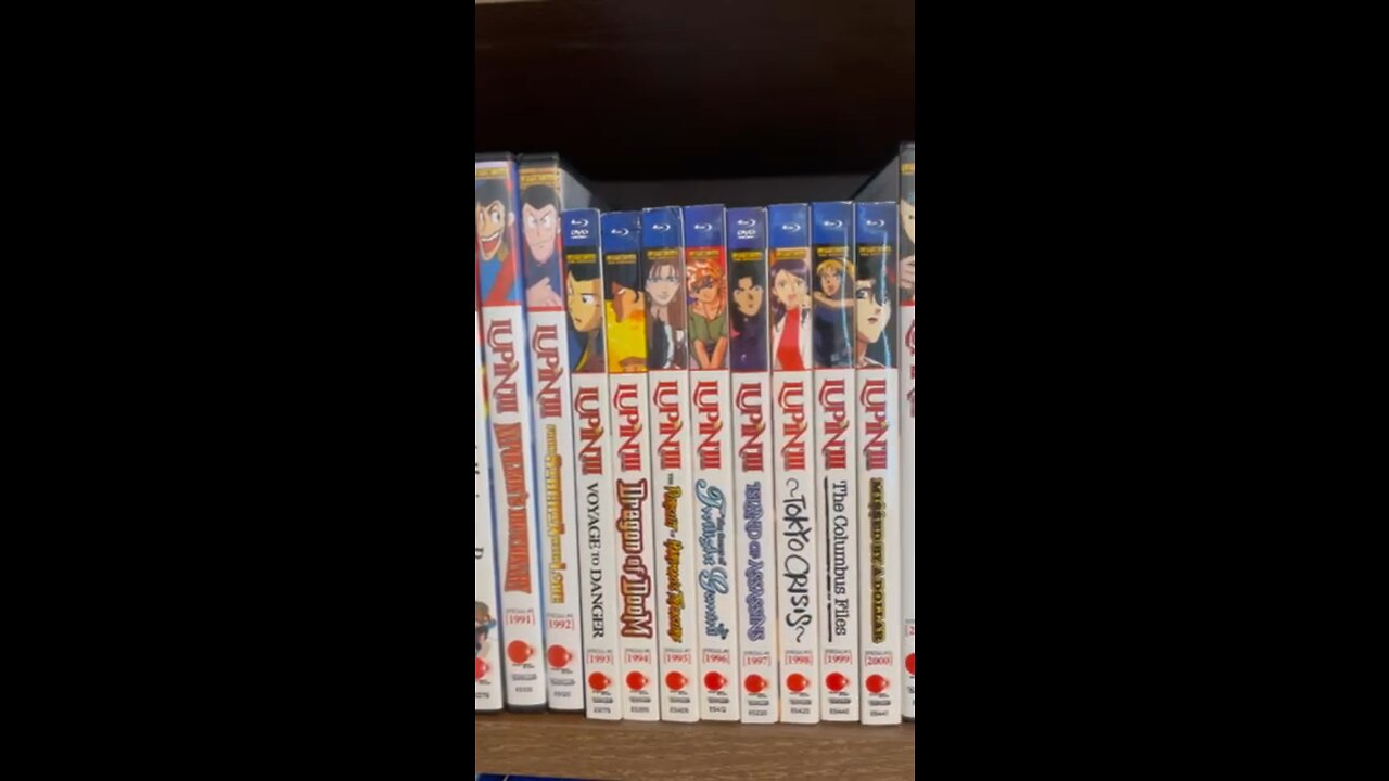 The Shelf of Lupin III