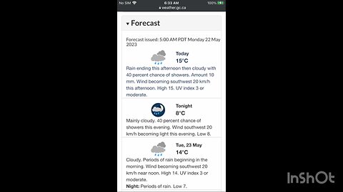 Victoria Day Long Weekend Weather Forecast