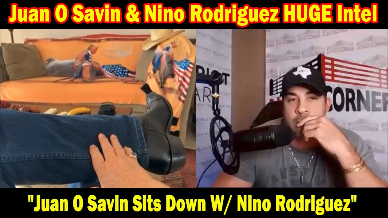 Juan O Savin HUGE Intel Nov 20: "Juan O Savin Sits Down W/ Nino Rodriguez"