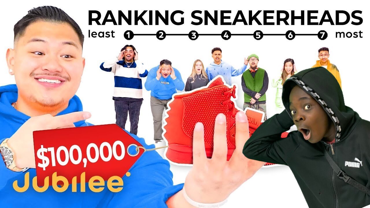 i reacted to Ranking Sneakerheads by Shoe Price