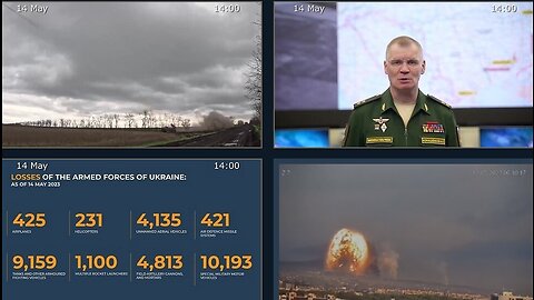 14.05.23 ⚡️ Russian Defence Ministry report on the progress of the deNAZIficationMilitaryQperationZ