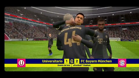 eFootball: UNIVERSITARIO vs FC BAYERN MUNCHEN | Entretenimiento Digital 3.0