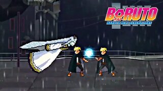 Boruto Atinje RASENGAN Duplo em Kaguya - Boruto TimeSkip vs Kaguya Otsutsuki | Mugen