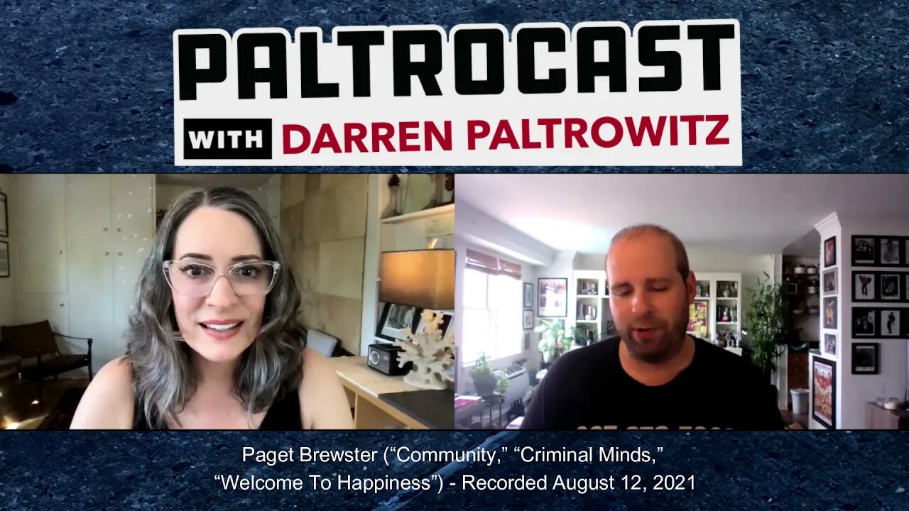 Paget Brewster interview with Darren Paltrowitz