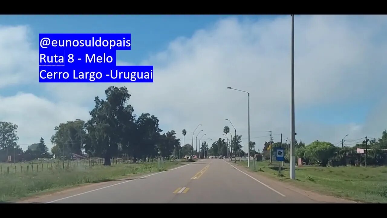 Ruta 8 - Melo Carro Largo Uruguai