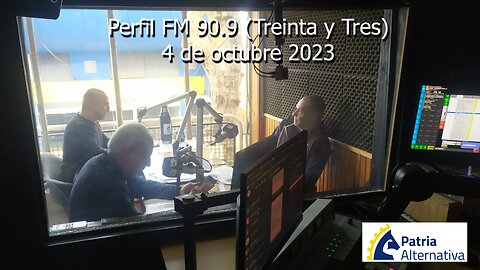 Fernando Ferreira y el Dr. Javier Sciuto en Perfil 📻 FM (TyTres) 